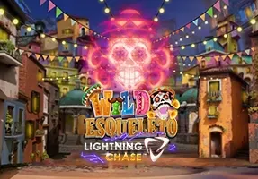 Wild Esqueleto Lightning Chase slot at CrownAU77