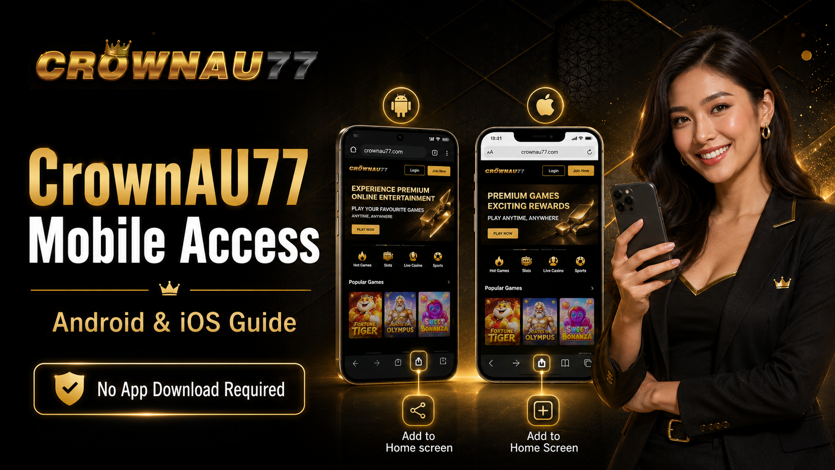 CrownAU77 Download App