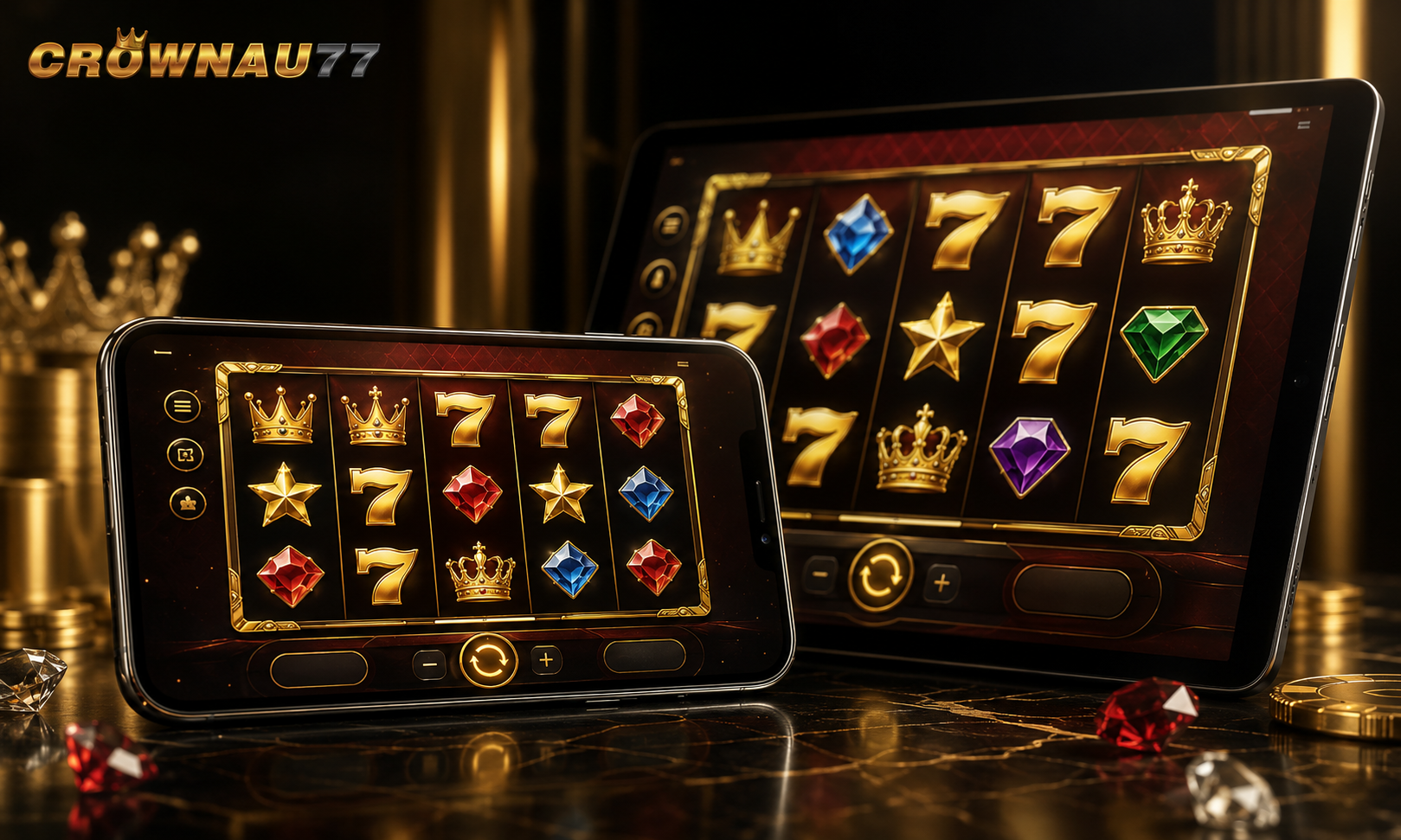 CrownAU77 Mobile Online Pokies