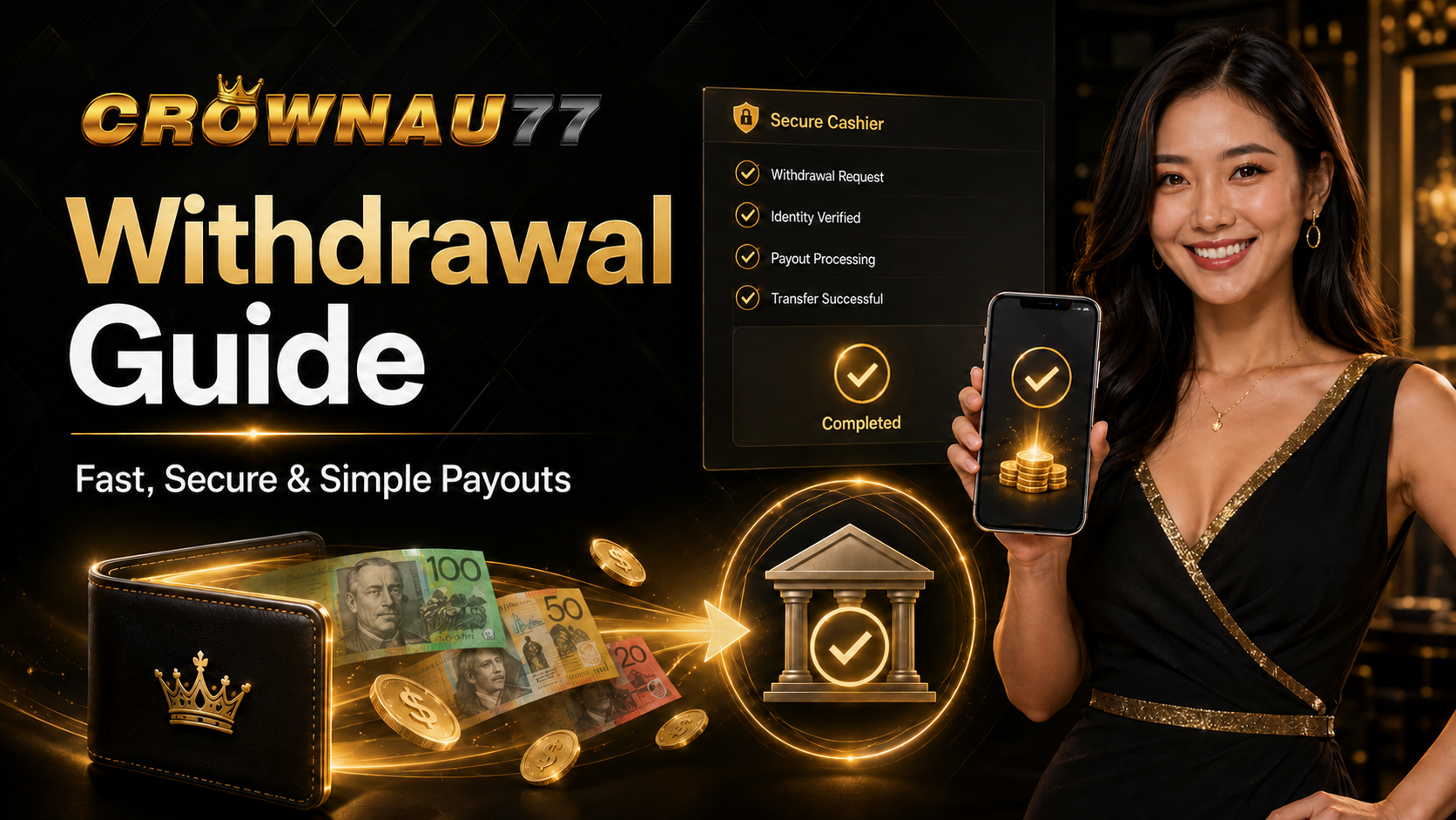 CrownAU77 withdrawal 