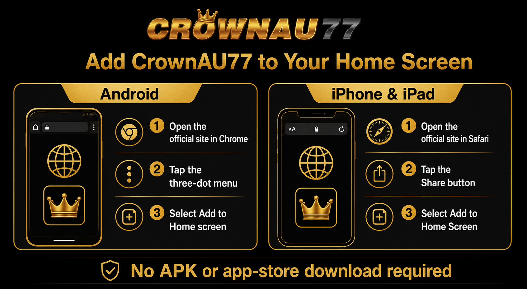 CrownAU77 App
